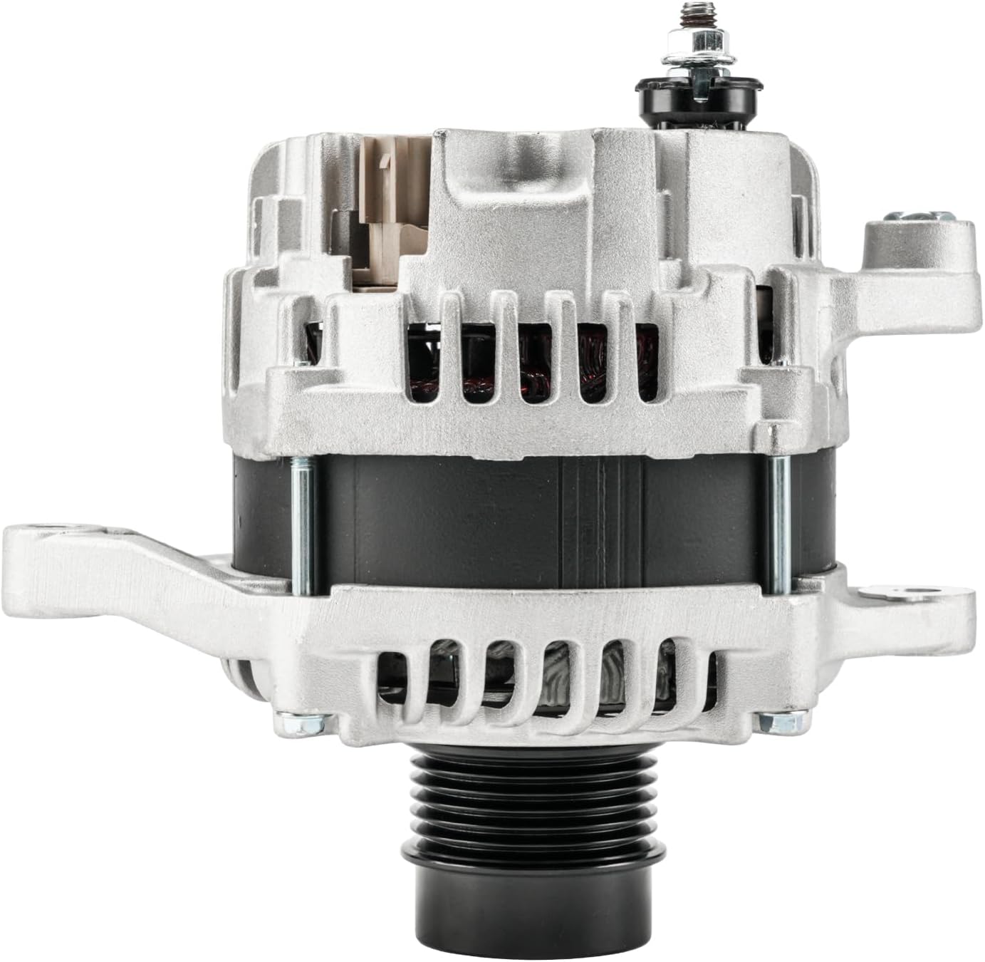 Torchbeam Alternator Compatible With 2009-2019 Dodge Journey 2.4L L4, 2020 Dodge Journey 11440N 12V 160Amp CW 6-Groove Pulley