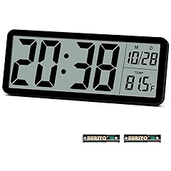 QINYUNE 8 . 5 " Simple LCD Wall Clock QINYUNE 8 . 5 " Simple LCD Wall Clock product image