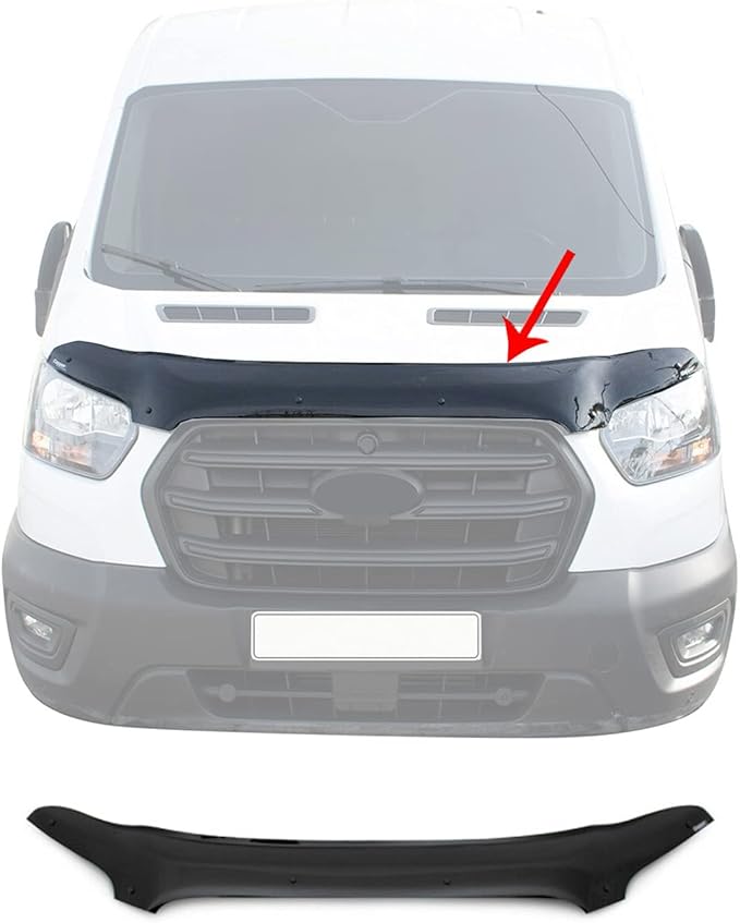 OMAC Front Bug Deflector for Ford Transit 2020 to 2023