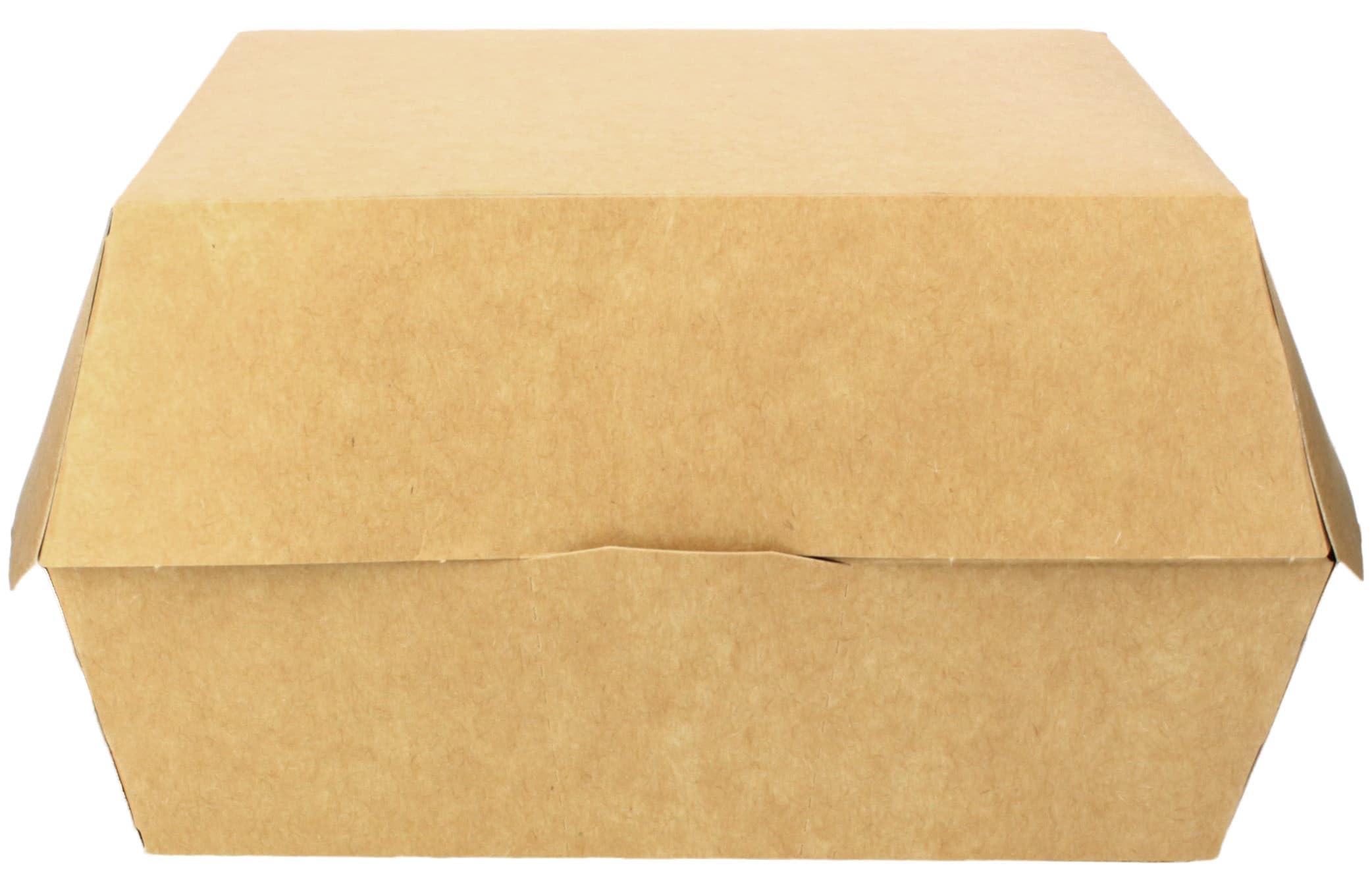 200 Cajas para Hamburguesa Mega 16,5x18x9cm, Envase de Cartón para Hamburguesa, Biodegradables, Cajas para Comida, Tiendas, Restaurantes