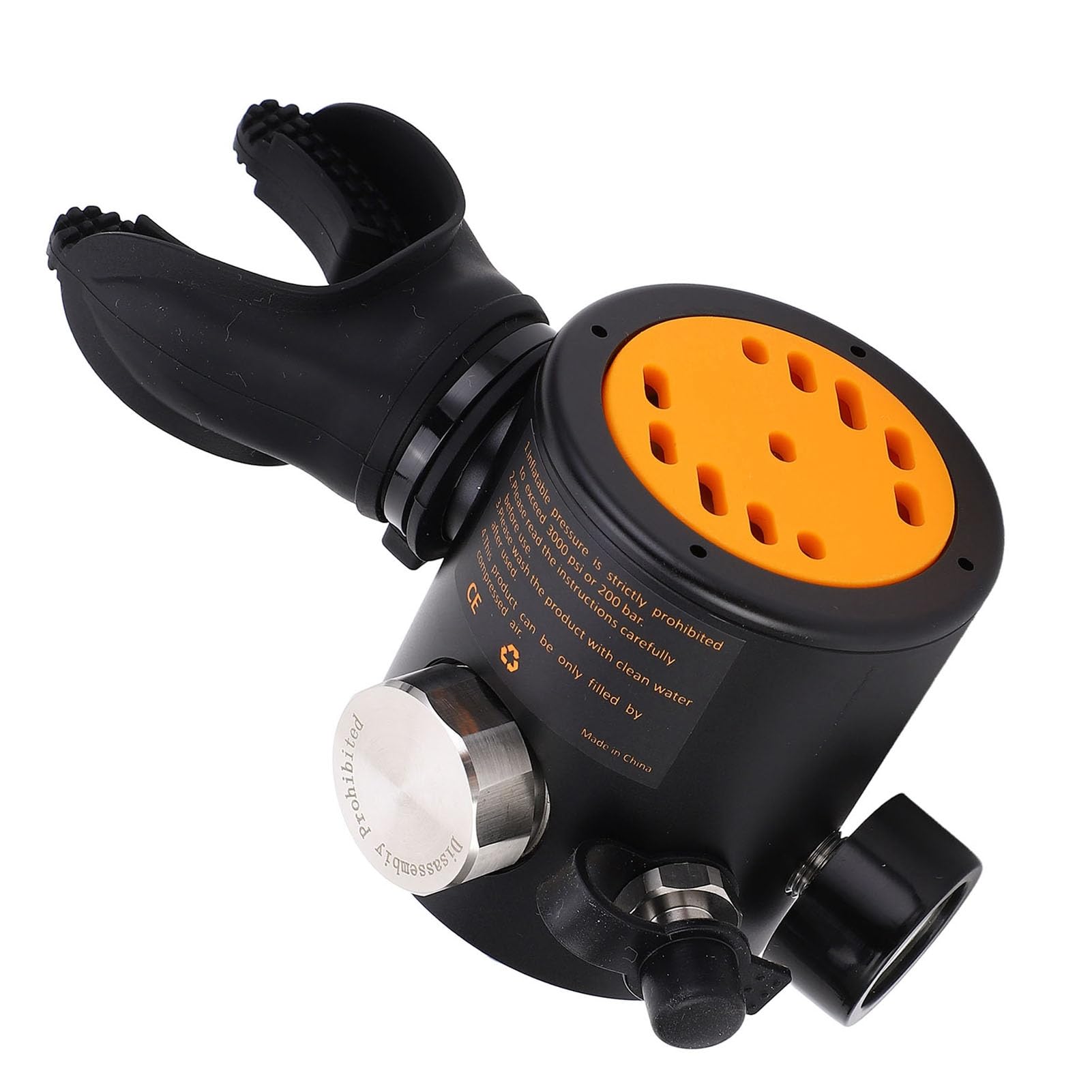 Valve Scuba Diving Adapter, Filling Station, Diving Aluminum Cylinder Large to small Bottle Connection Valve,Scuba Diving Valve for Diving Oxygen Cylinder M18x1.5