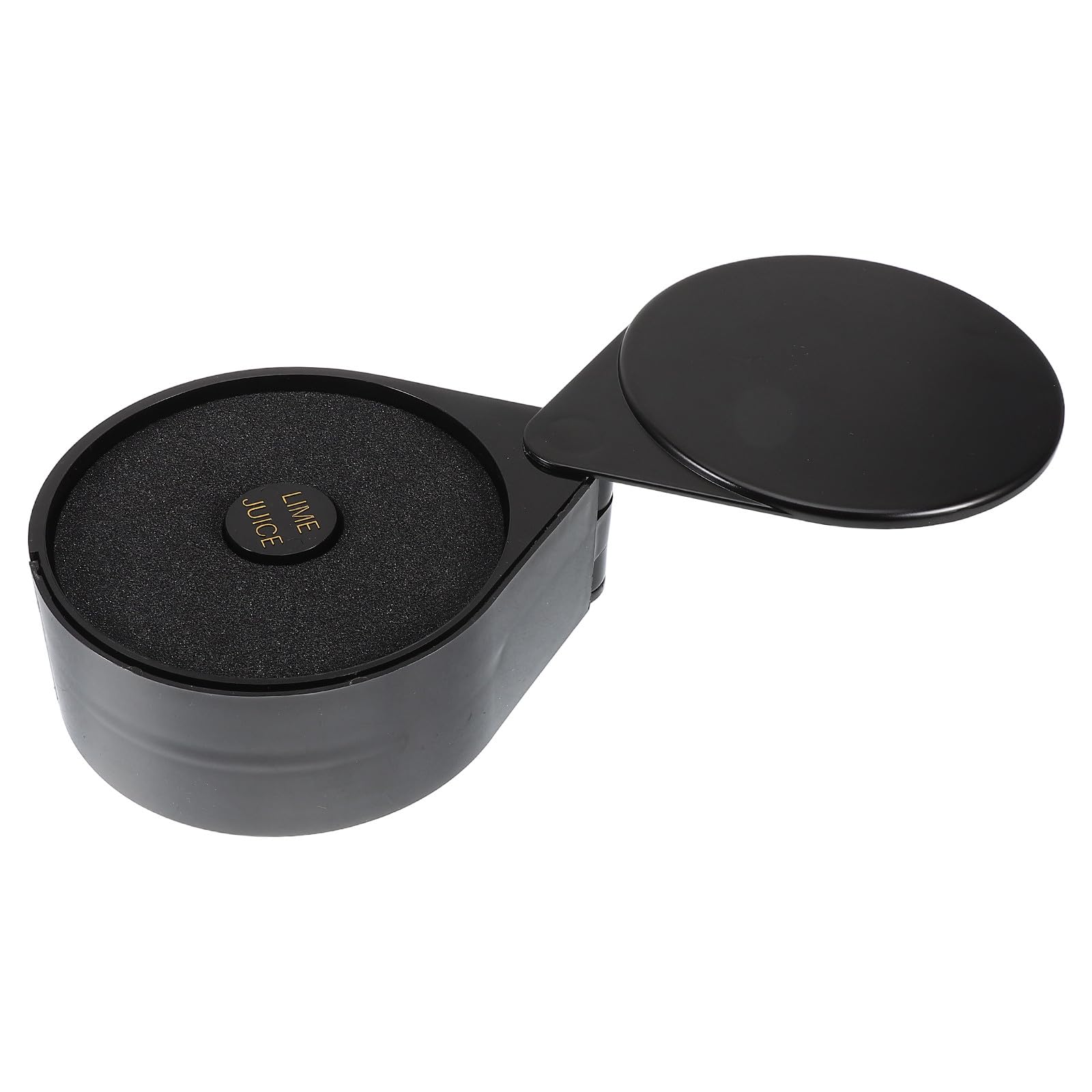 Boîte à sel à 3 niveaux en plastique noir distributeur pour bar et cuisine