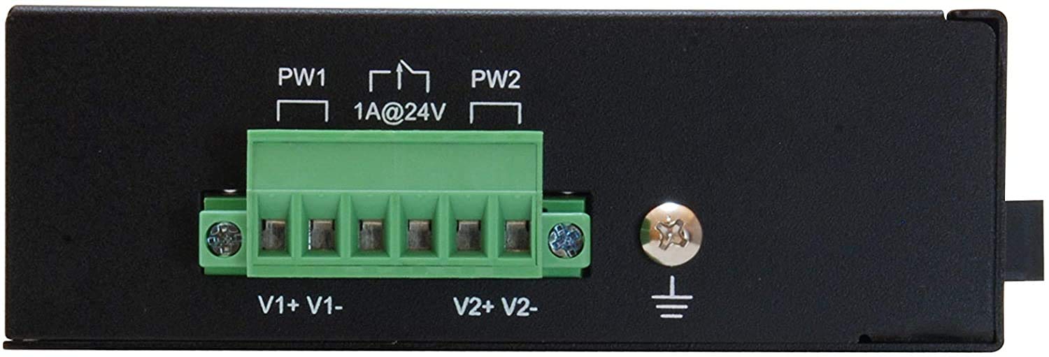 LevelOne IFP-0503 commutateur réseau Non-géré Fast Ethernet (10/100) Connexion Ethernet, supportant l'alimentation via ce port (PoE) Noir