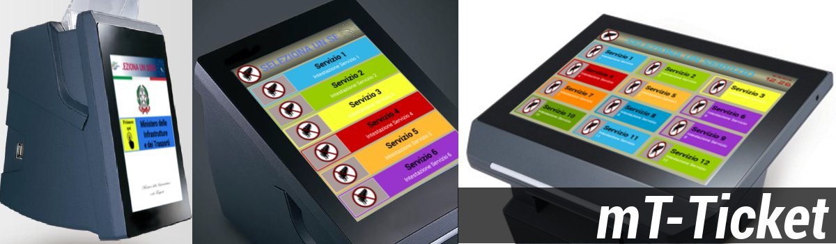 ELIMINACODE Gestione Code Sistema Completo multimediale multiservizio Turnix -
