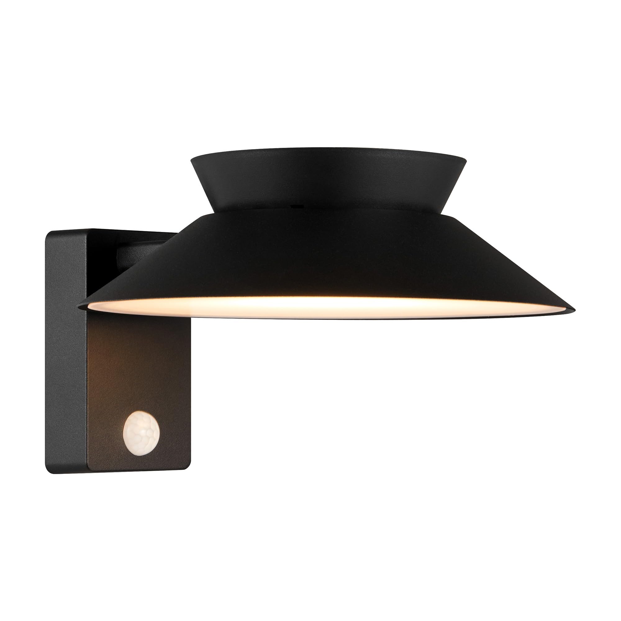Nordlux Justina Solar Black Wall Light Light