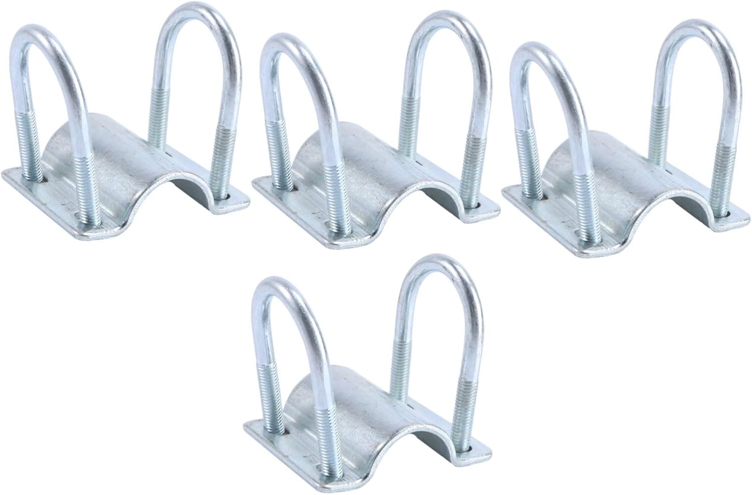 Amazon Yardwe 4個 バックル Uクリップホルダー パイプストラップ Uパイプクリップ テンションクリップ Uブラケット