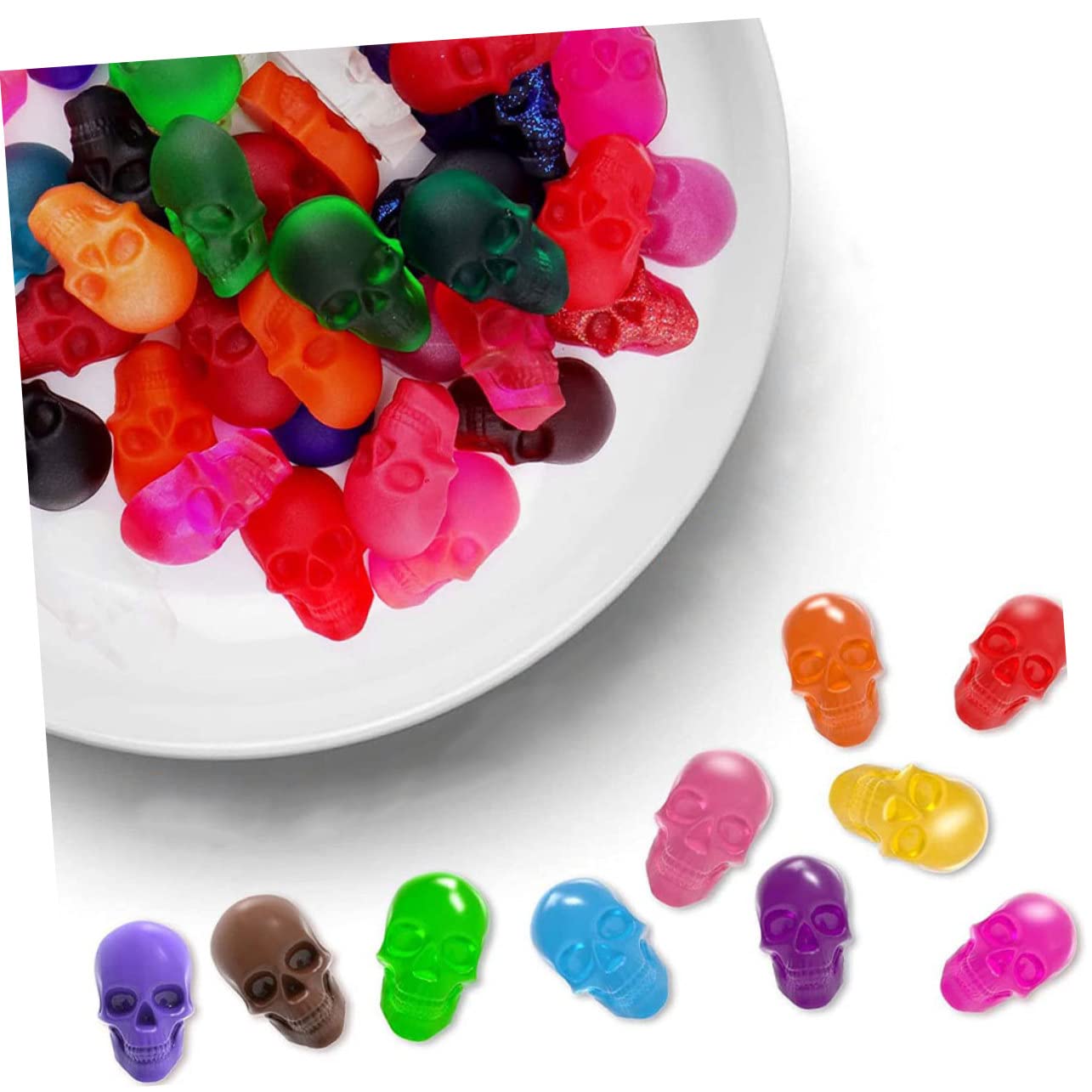 Ciieeo Lot De 4 Moules À Gâteaux Dhalloween En Silicone Outils De Cuisson Non Démoulables Adaptés Aux Décorations De Fête Pour Garçons Et Filles