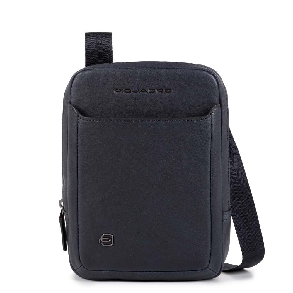 PIQUADRO – Borsello – In Pelle – Compatto ed Elegante - Porta iPad® Mini - Uomo