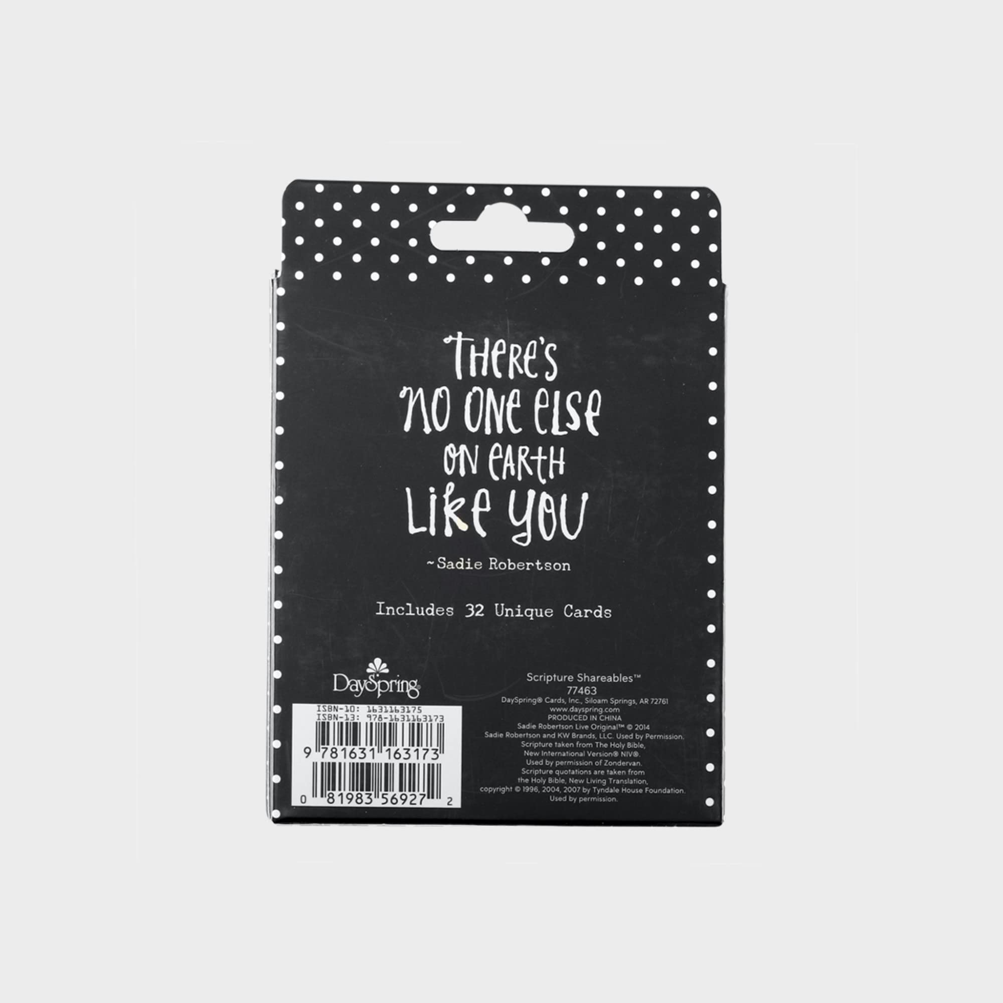 Amazon.com : Sadie Robertson - Scripture Cards - Live Original : Office  Products