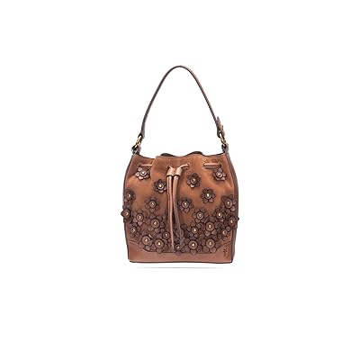 Frye Melissa Floral Bucket Cross Body Women