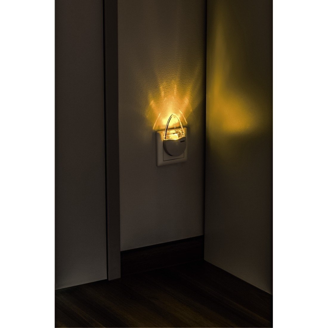 Hama Amber Lampka Nocna Led Do Pokoju Dziecięcego I Sypialni, 0.2 W, Biały/Bursztynowy