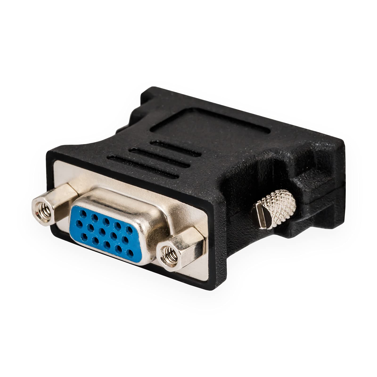 DVI to VGA Adapter, DVI-I 24+5 Male to VGA Female 1080P Full HD