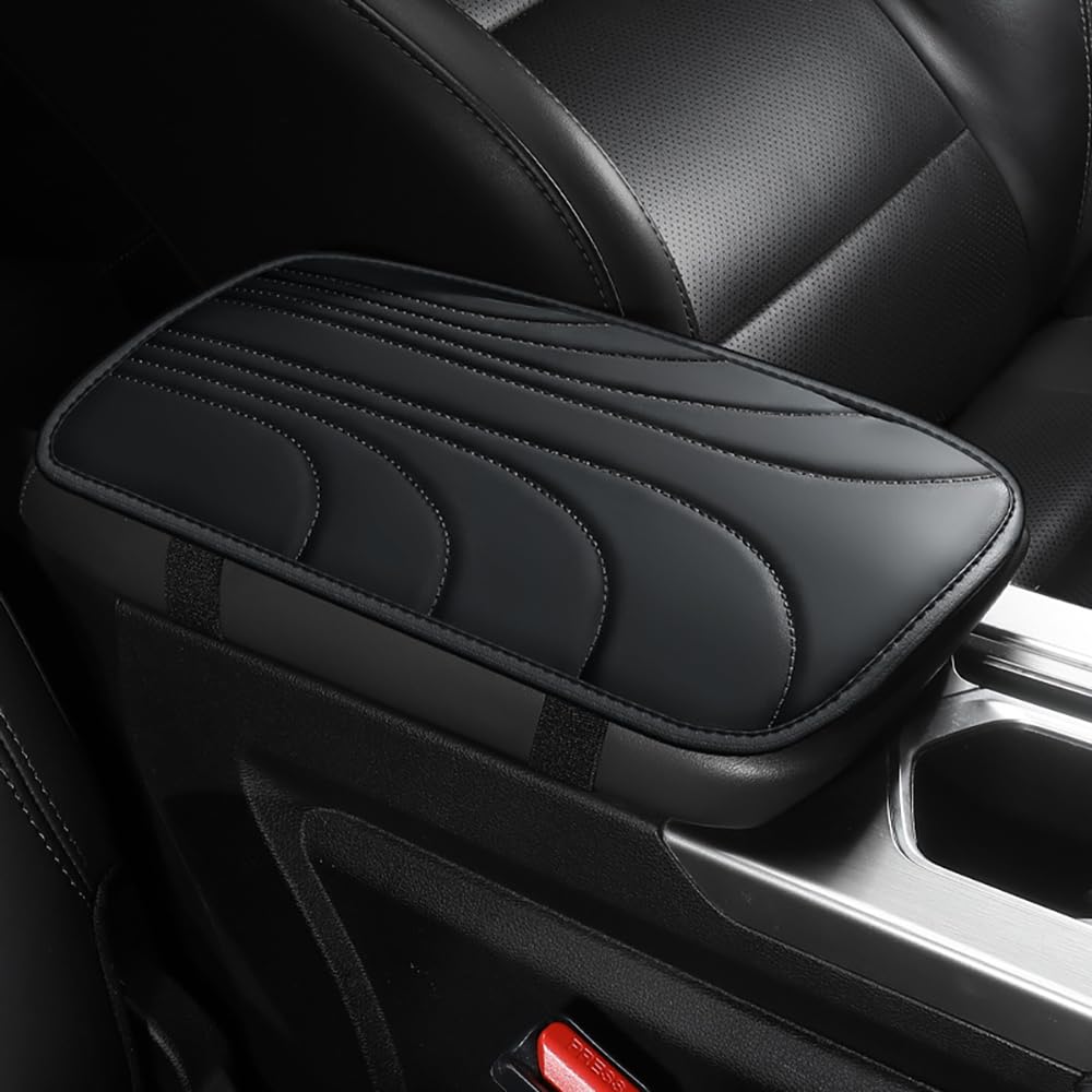 LUUXWPFZ Car Armrest Pad, for Xpeng G6 2025 2026 2027 Center Console Cover Box Cushion Mat Protector Waterproof Vehicle Interior Accessories Guard,B