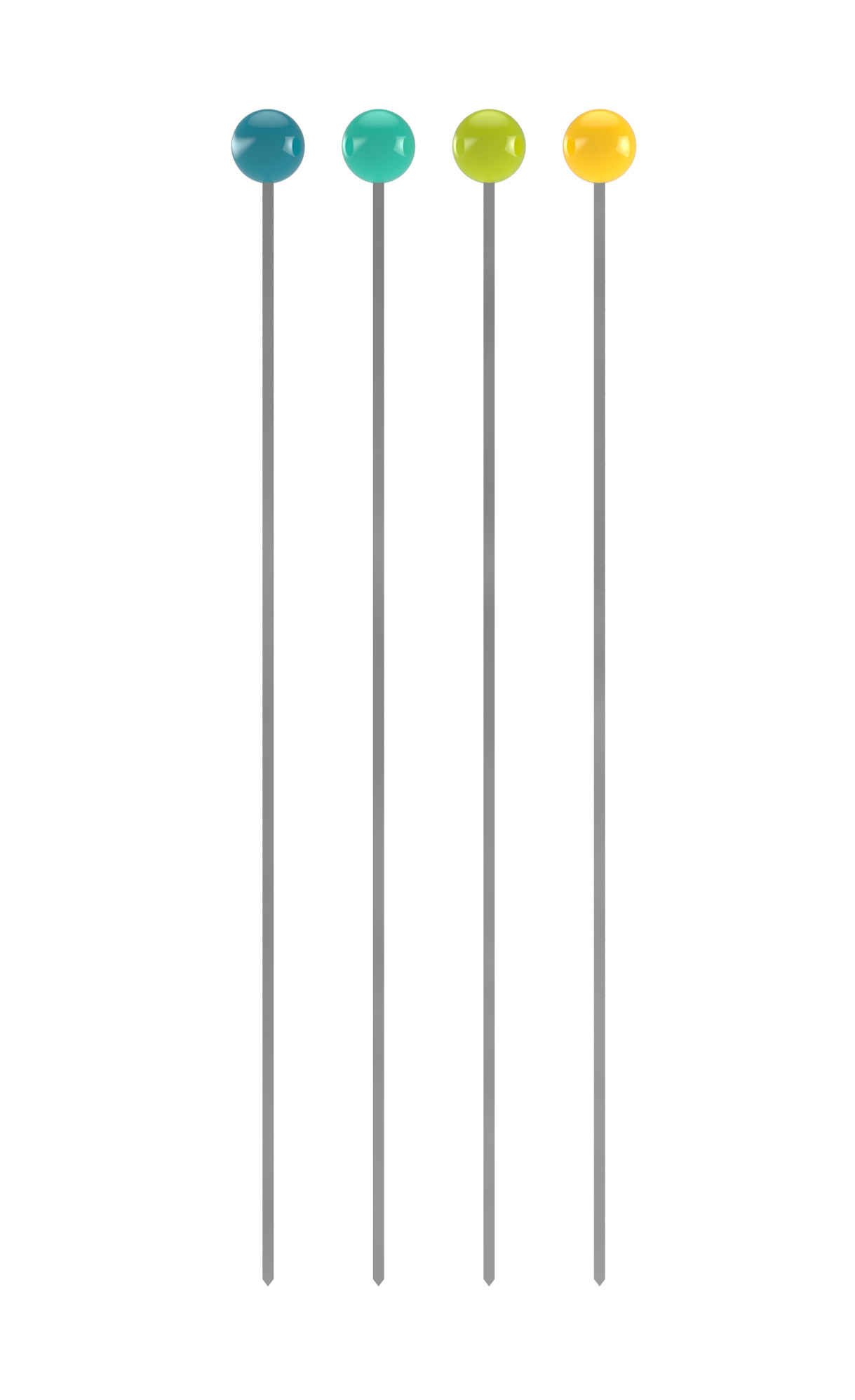 zak! Ice Cool 2356-430 Barbecue Skewers 30 cm Set of 4