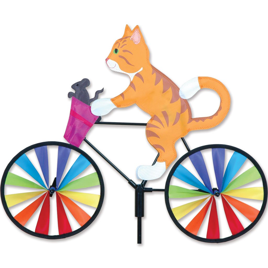 Flamingo Wind Spinner Bike Spinner Tuxedo Cat 20