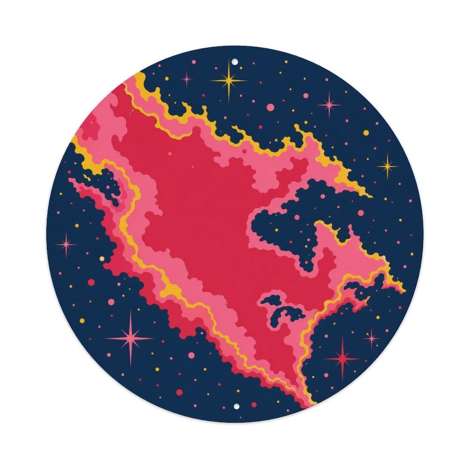 Odgynaw 8X8inch(20X20cm) Deep Sky North America Nebula Stellar Survey Astronomy Metal Tin Sign