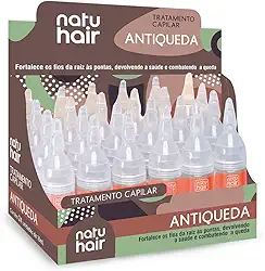 Tratamento Capilar Natuhair Antiqueda 10Ml, Branca, Pequeno