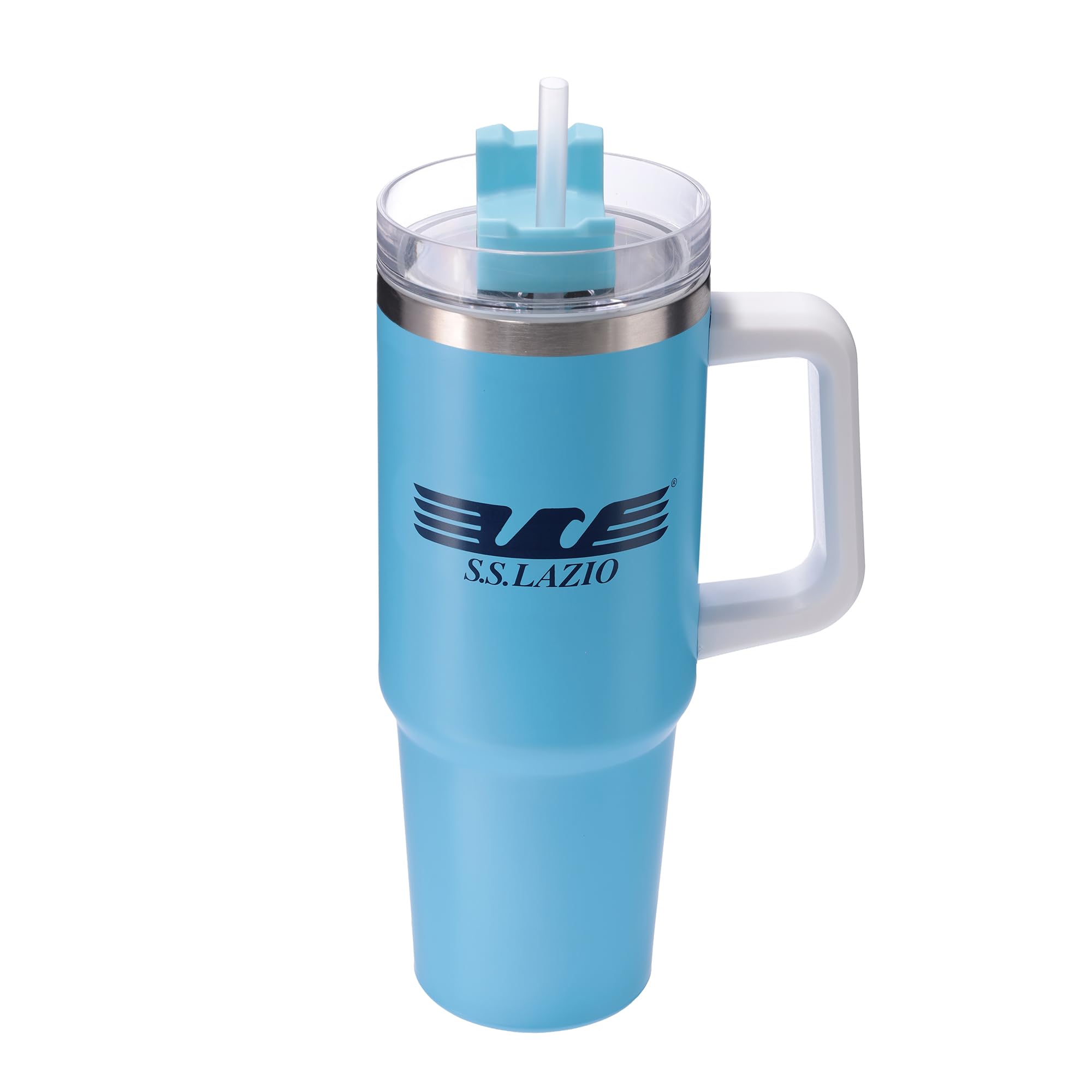 Only4fan S.r.l. Tazza termica grande in acciaio doppia parete 850ml SS Lazio prodotto ufficiale