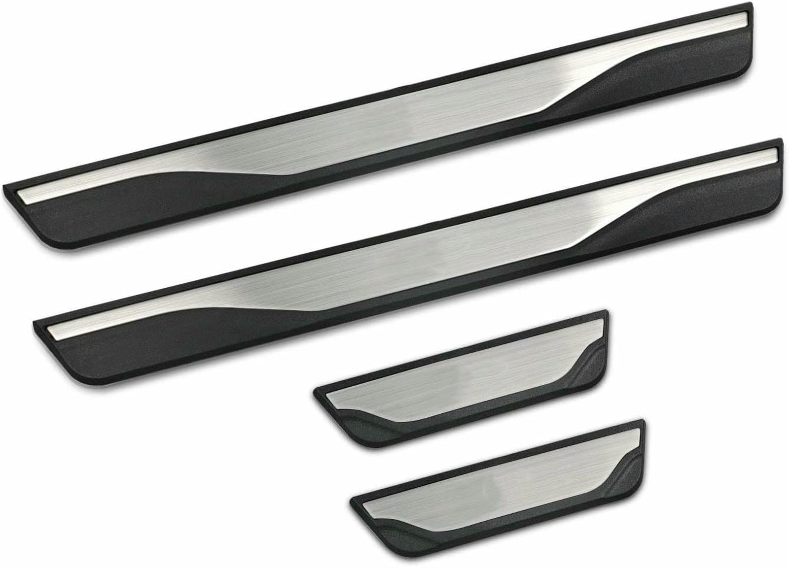 4 Protectores De Umbral De Puerta para Toyota para Crown 2014-2018, Protector De Umbral De Coche, Cubierta De Pedal De Bienvenida.