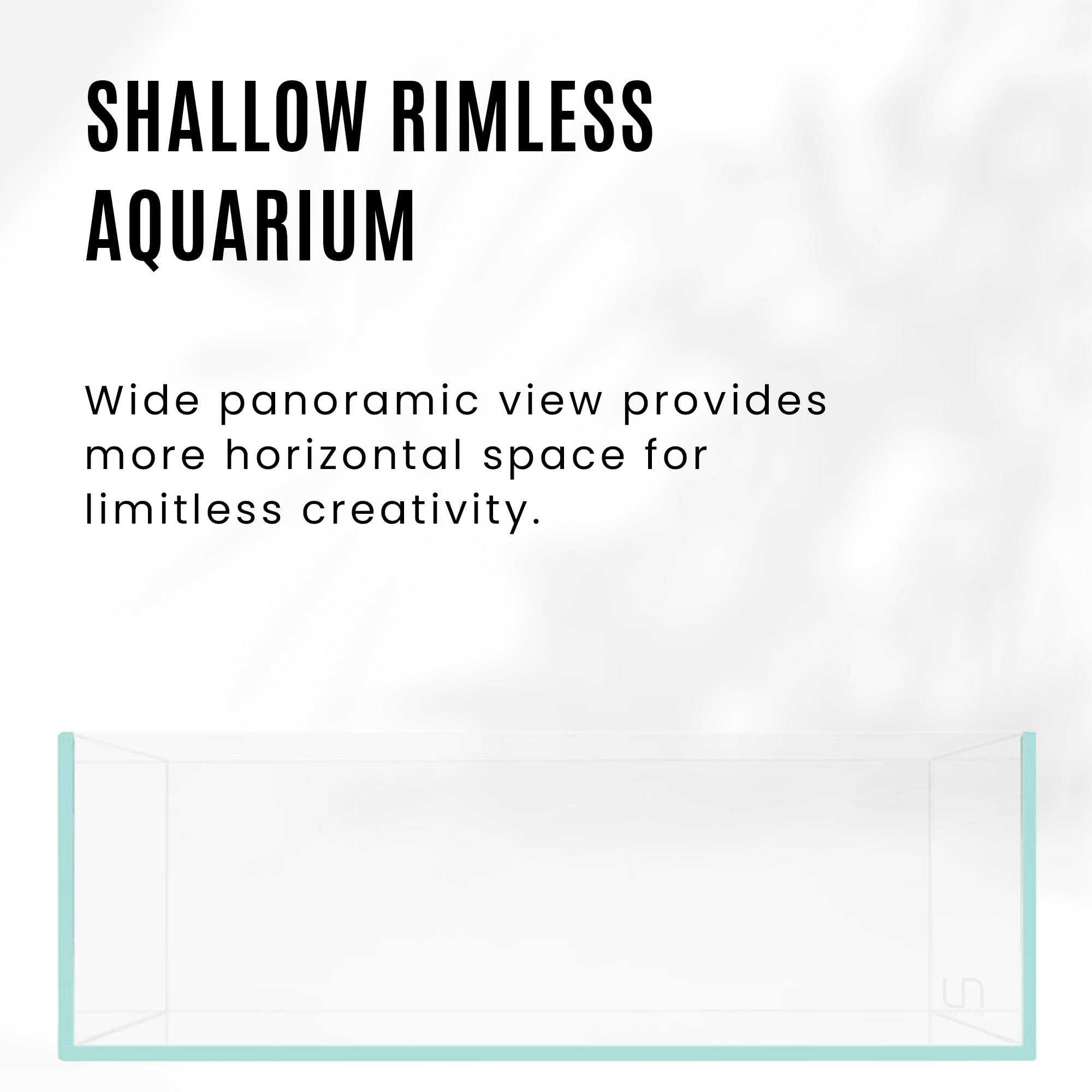 Amazon | Ultum Nature Systems ウルトラクリア 縁なし水槽 – 低鉄水槽