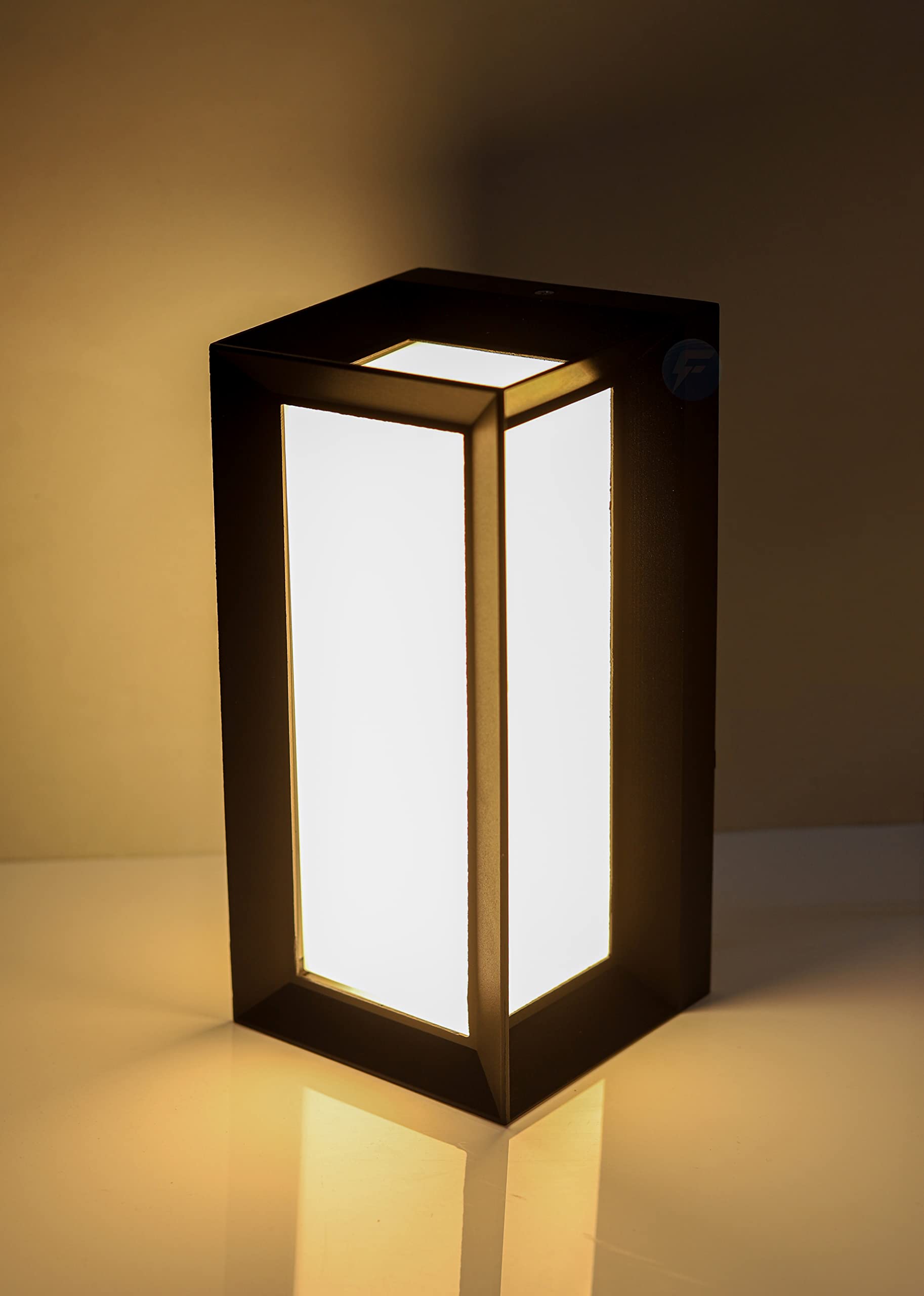FILLISKA® 12 Watt LED Acrylic Indoor/Outdoor, UP/Down Wall Light Warm White, IP-65 Rainproof & Shockproof Alluminium Body (MattBlack-509) 1