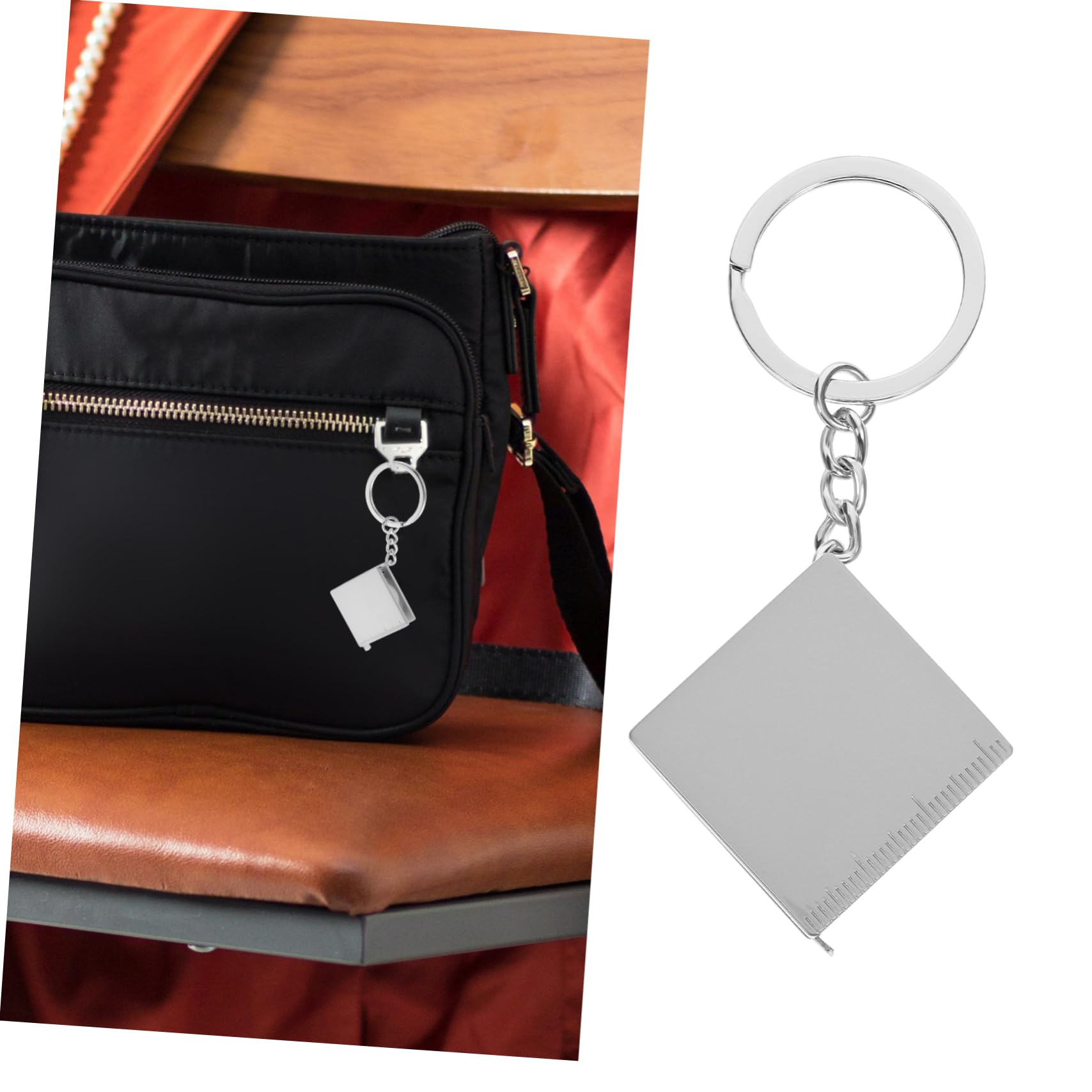 Mini-Maßband Als Schlüsselanhänger – 3er Set In Knalligen Farben, 1 Meter Lang, Praktisch Für Unterwegs