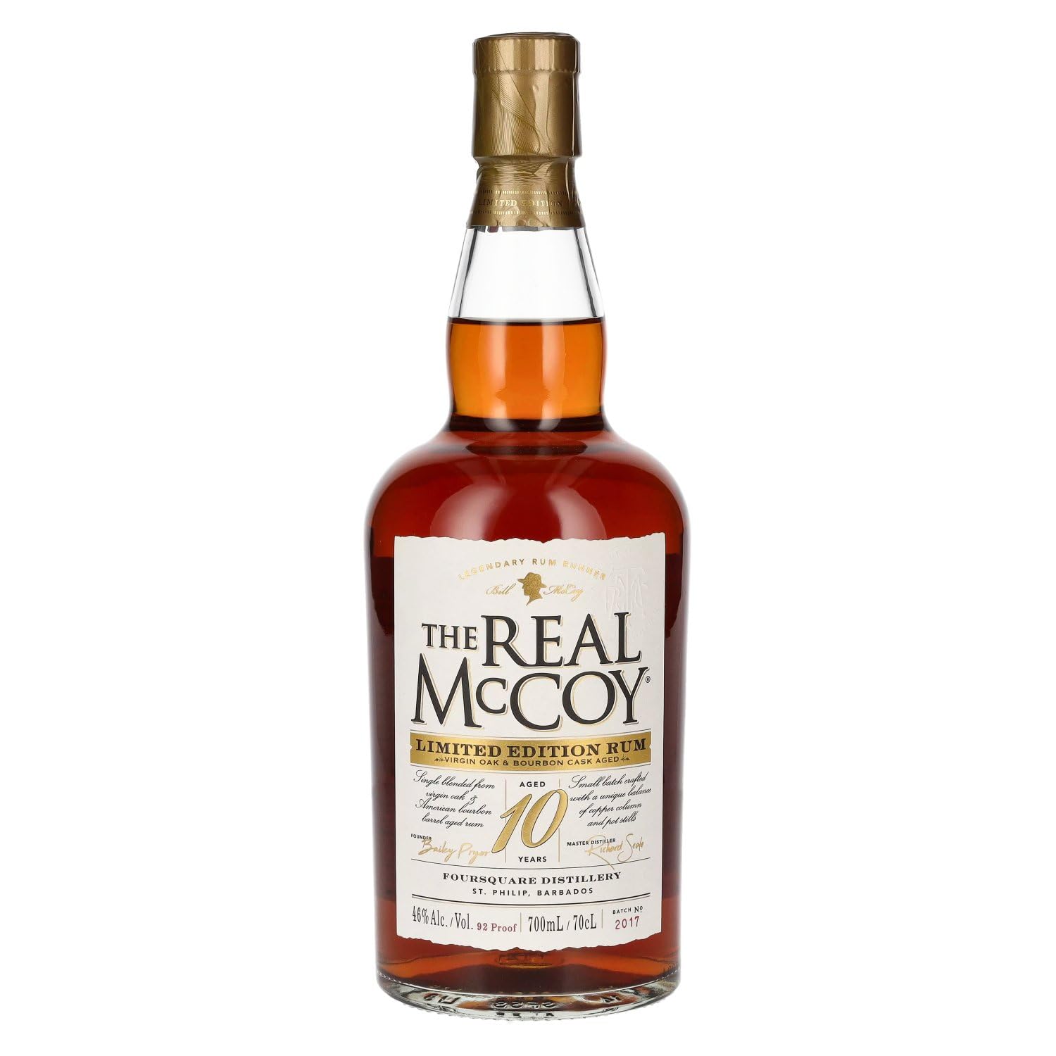 The Real Mccoy Dark 10 Year Old Limited Edition Rum
