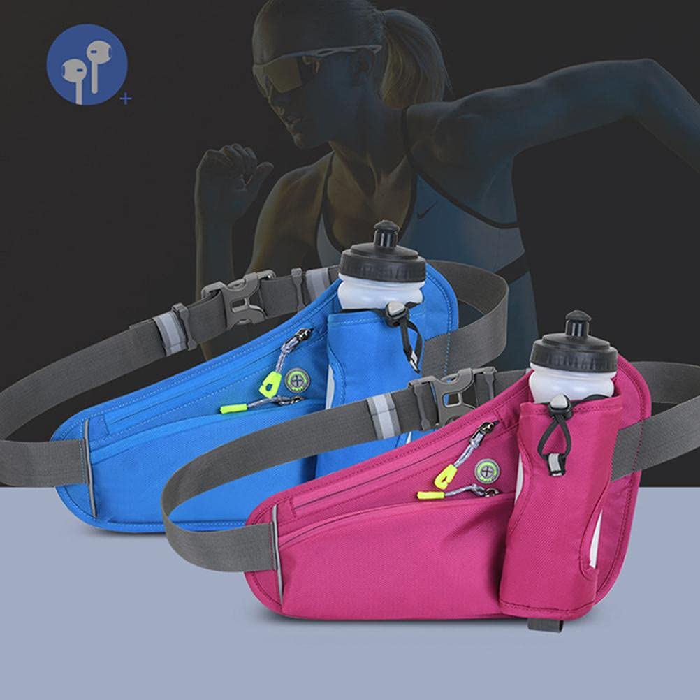 Cintura da Corsa con Porta Borraccia, da Esterno Cintura idratante Leggera da Corsa per Correre, Andare in Bicicletta, Camminare, Fare Escursioni