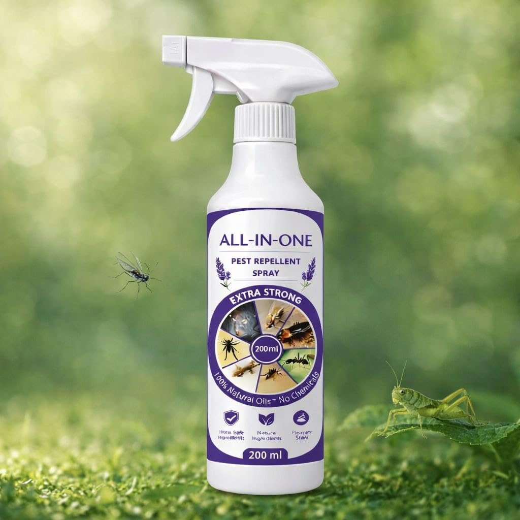 All-in-One Herbal Pest Control Spray for Home Kitchen Bedroom