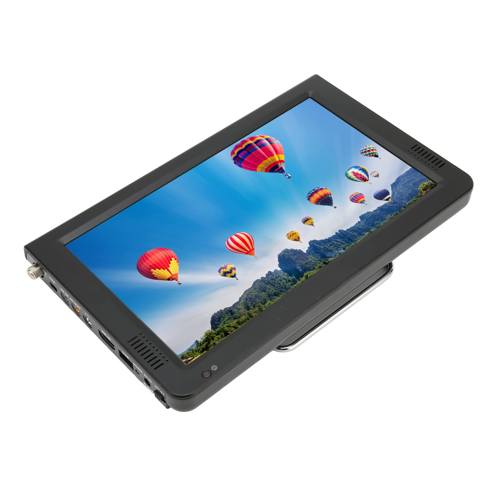 Télévision Numérique Portable 10 Pouces, 1080p ATSC Car TV Télévision Numérique Smart TV, TV Portable ATSC Télévision Numérique avec Batterie au Lithium Rechargeable, pour la