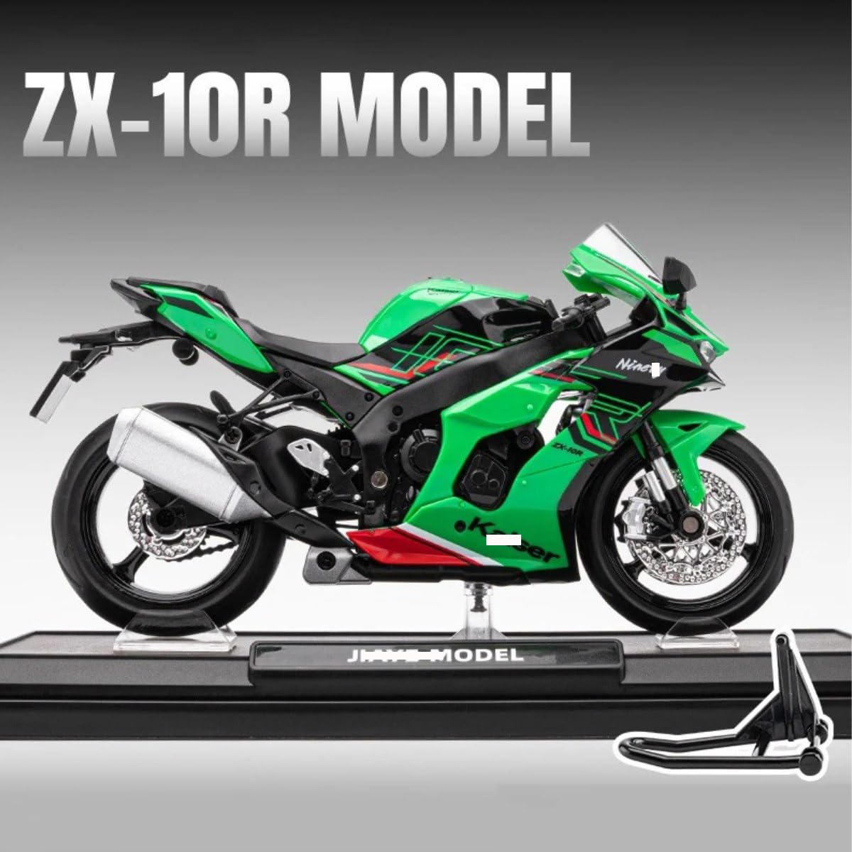 Htlnuzd 1 12スケール ニンジャzx10r アロイダイキャスト モーター