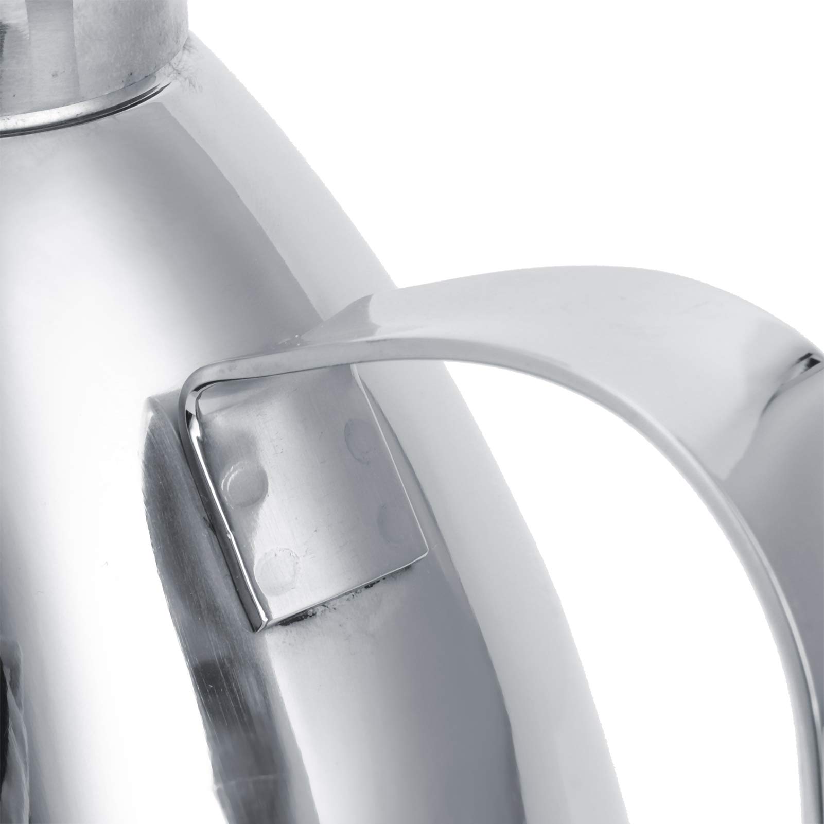 Dispenser di Olio da 1 Litro, Bottiglia di Olio D'oliva in Acciaio Inossidabile 304, Vasetto per Aceto Contenitore Grande per Olio E Aceto con Beccuccio Antigoccia per Insalata E Cucina