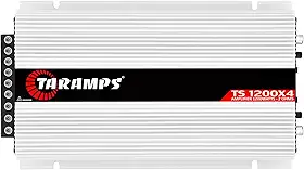 Módulo Taramps TS 1200X4 2 Ohms 1200x4 RMS 4 Canais Amplificador Som Automotivo