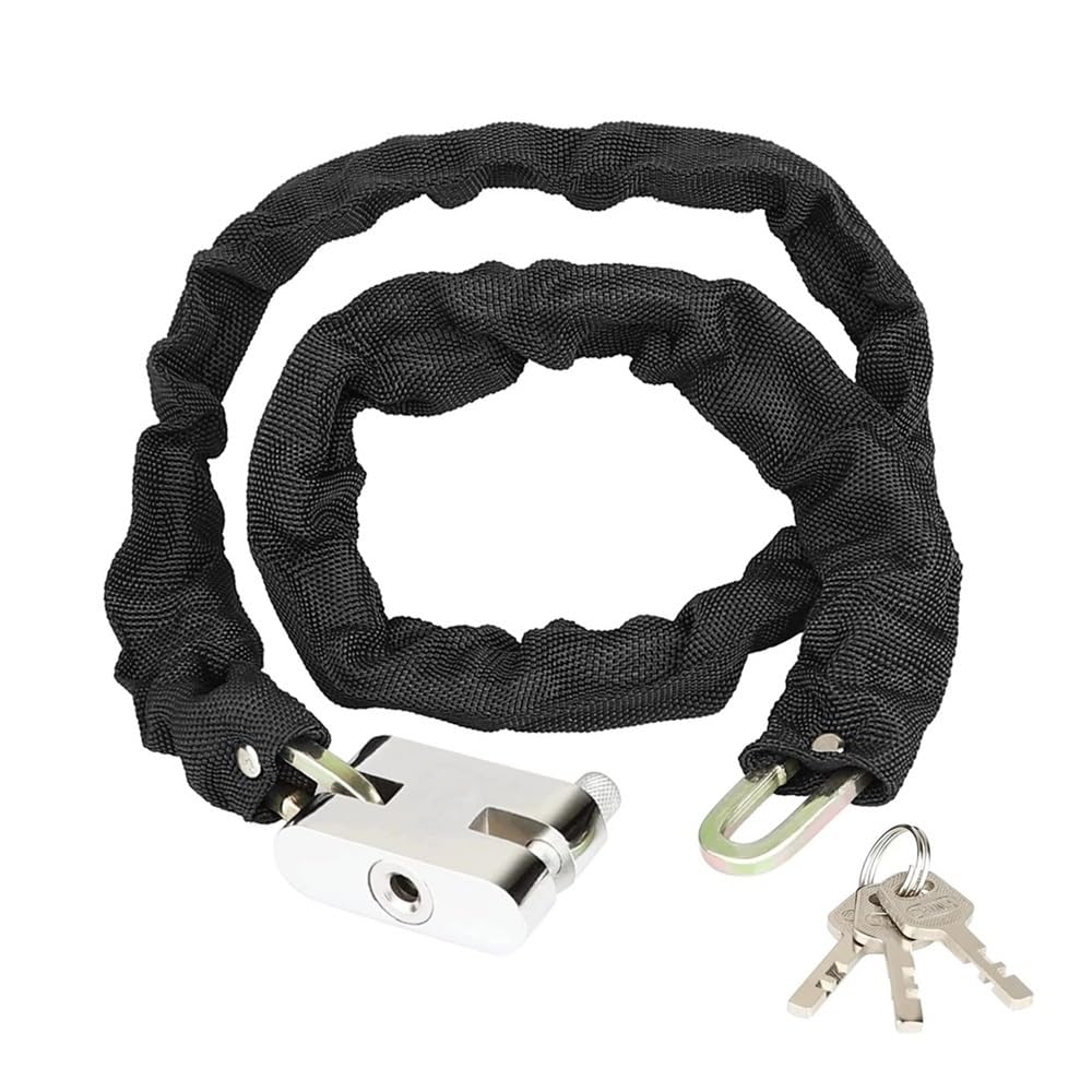 Kit de Cadena y candado 6 pies Alta Resistencia for Bicicleta Larga con 3 Llaves