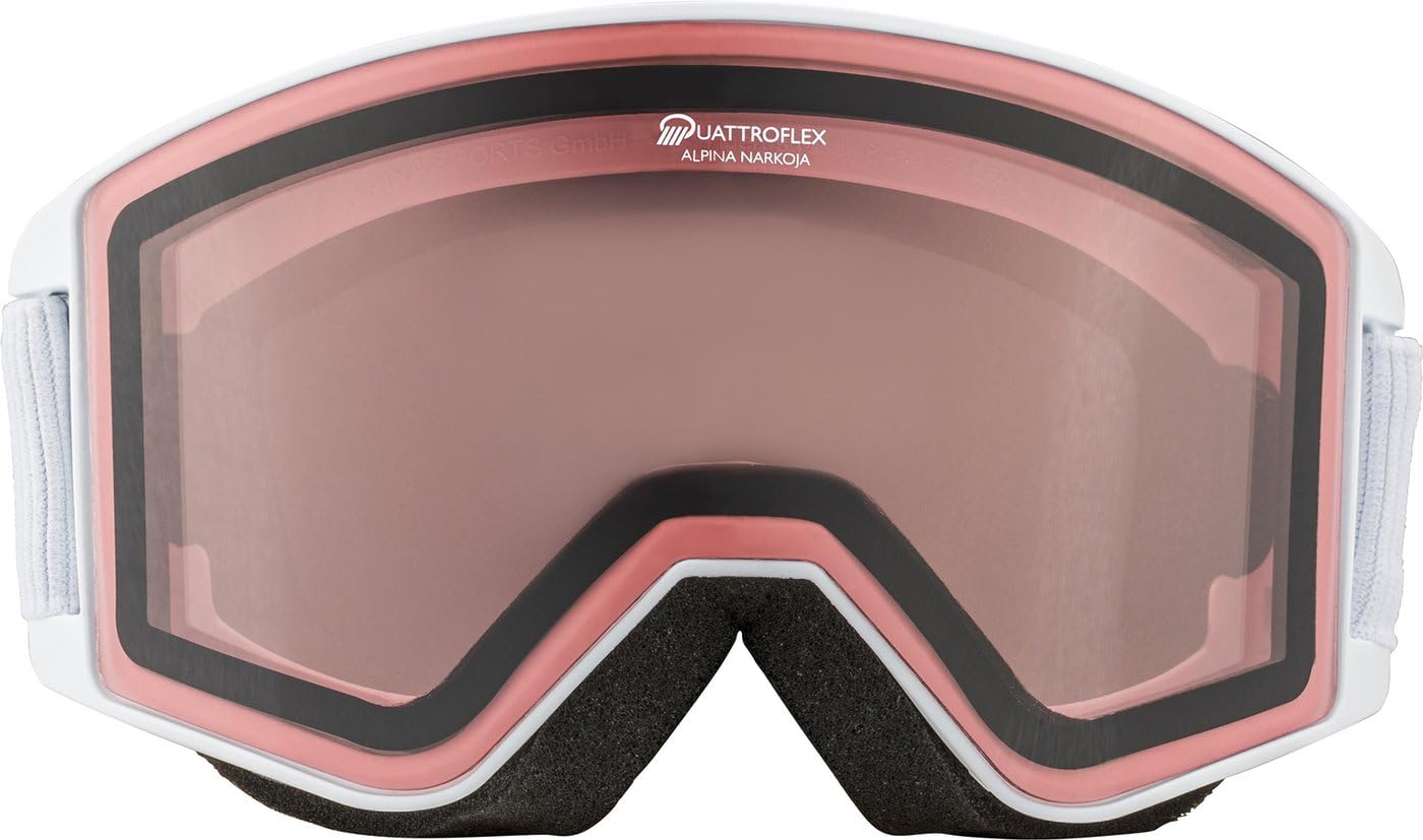 ALPINA Narkoja Q Masque de ski Mixte (lot de 1)