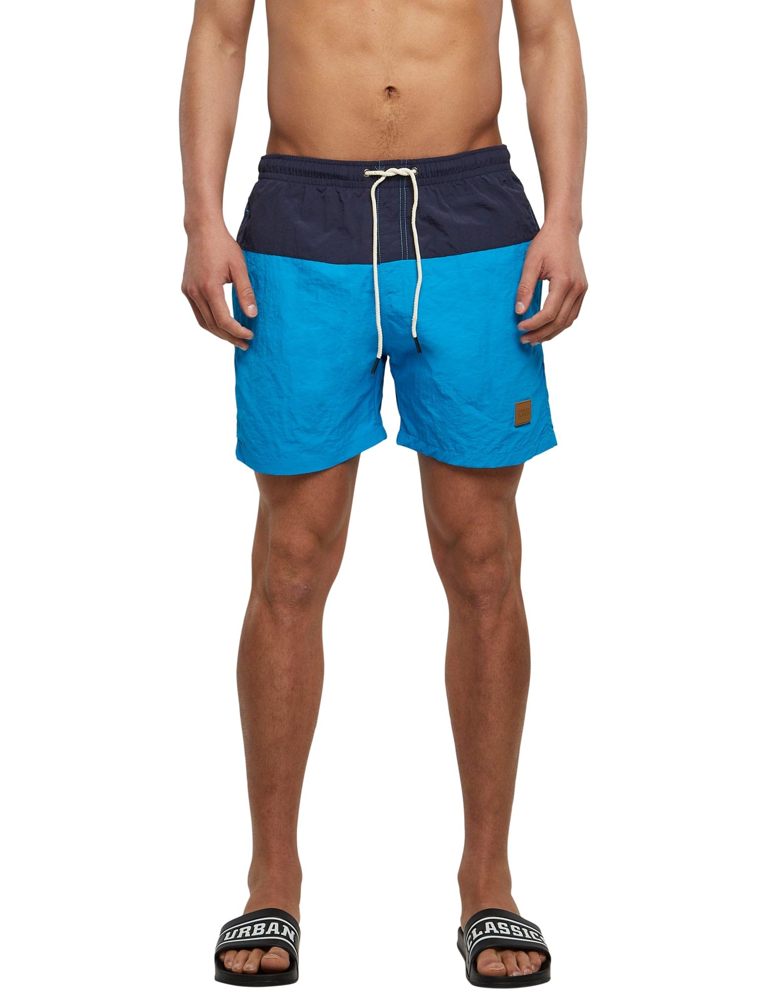 Urban Classics Bañador para Hombre Estilo Moderno, Bermudas Cortos, Shorts de Baño para Natación de Secado Rápido adapto para las Vacaciones, Tallas XS-5XL