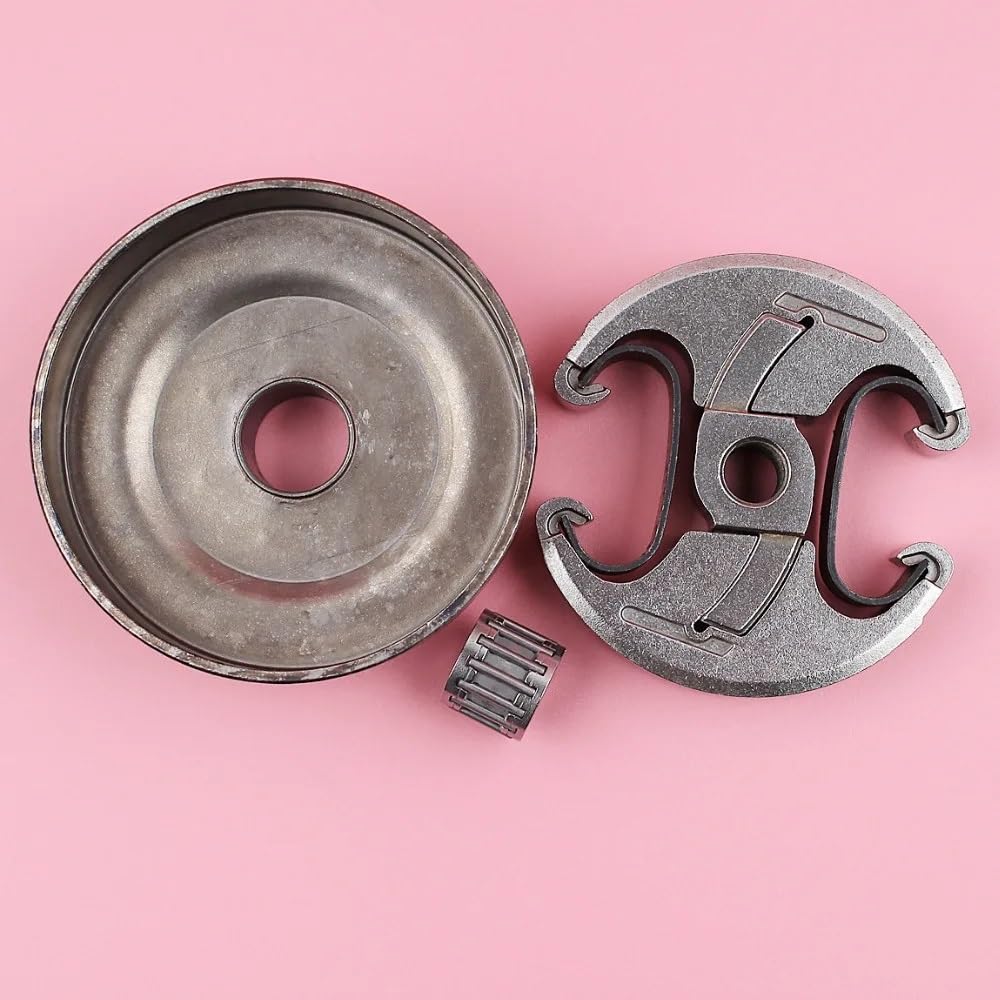 Kit de cojinete de aguja compatible con modelos de motosierra 340 345 346XP 350 353 445 455 460 450 E Piezas de embrague de reemplazo