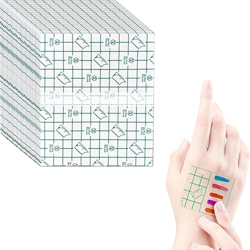 Bling Toman Paletas de maquillaje paleta de mano de un solo uso paleta de mezcla de base desechable paletas de arte de uñas paleta de combinación