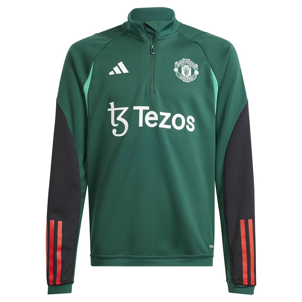 adidas Manchester United Sweatshirt Grün Kinder Tiro 23