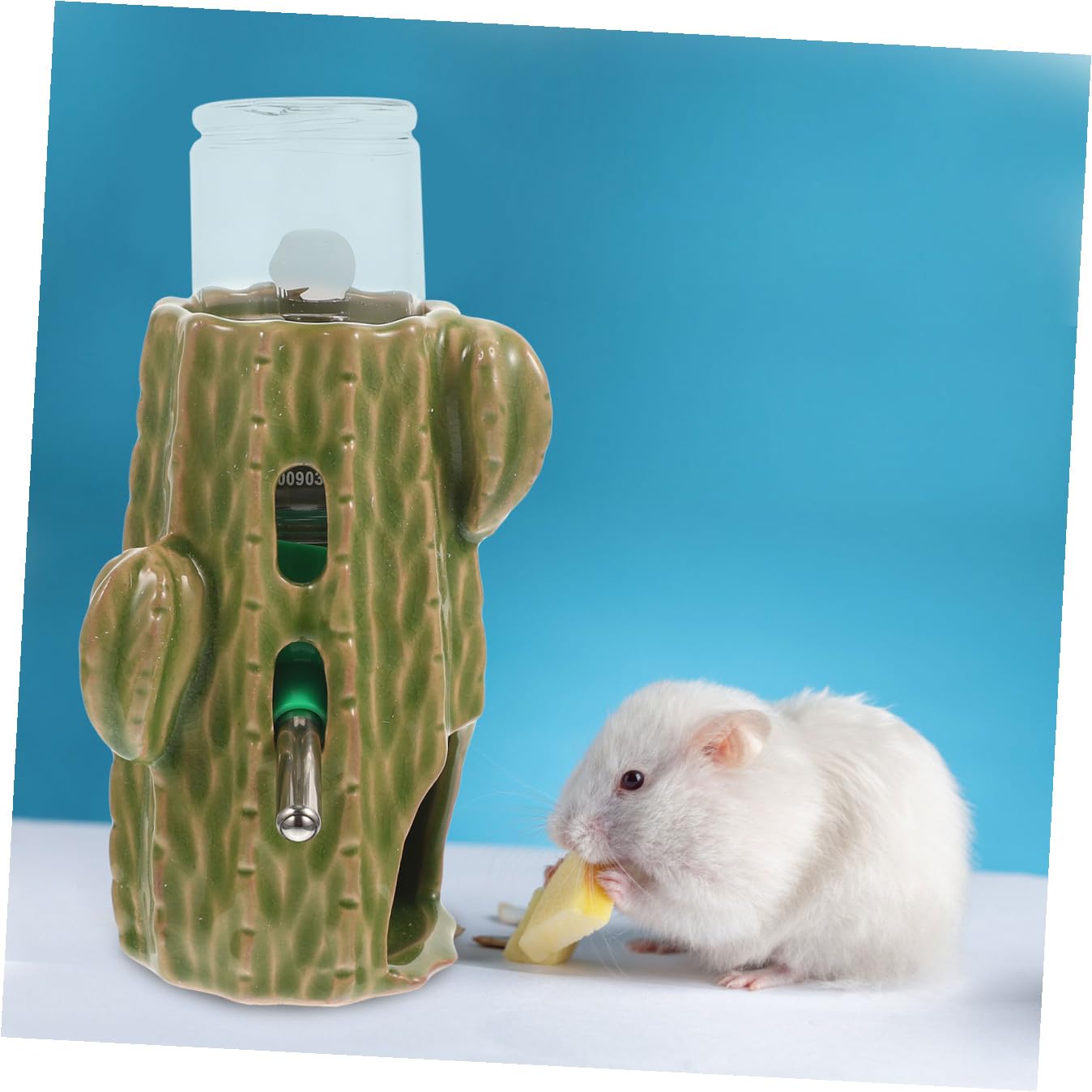 1juego Botella De Agua para Hamster Soporte Ajustable Bebedero Vertical para Chinchillas y Mascotas Pequeñas Diseño Transparente para Controlar Agua