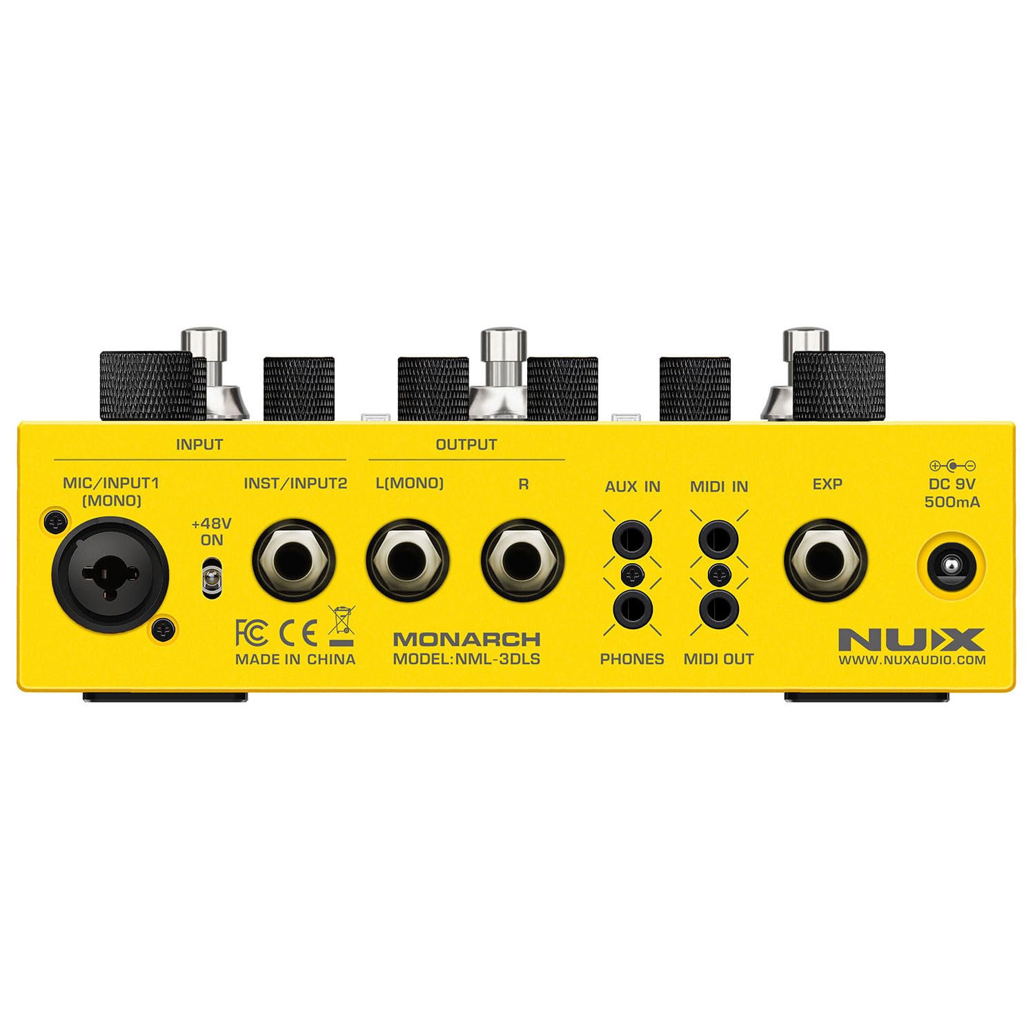 NU-X Dual Loop Stereo Pedal | Multi-Effects Looper für Gitarre, Bass & Gesang mit Drum Machine, USB-Aufnahme, MIDI & Footswitch für Live-Performance