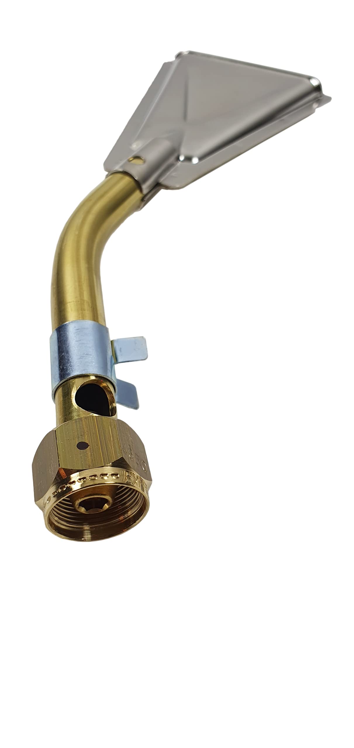 Lancia Bruciatore di Vernice a Fiamma Piatta - Portata 380 g/h a 3 bar - 5 kW - Accessori per Torcia Saldatrice Professionali, Cannello a Gas, Fiamma Ossidrica per Saldatura - EXPRESS