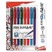 Pentel BL417BP8M EnerGel Flash Liquid Gel Stick Pen, Assorted Ink, Metal, 8/Pack