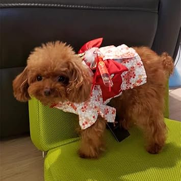 Amazon 犬 服 犬 浴衣 ペット服 猫 服 着物 七五三 犬の服 犬服 猫服 和服 可愛い 蝶結び コスプレ仮装 おしゃれ 犬 結婚式 お祭り お正月 お祝い 花火大会 人気 小型犬 服 柴犬 グッズ Chqe Ll