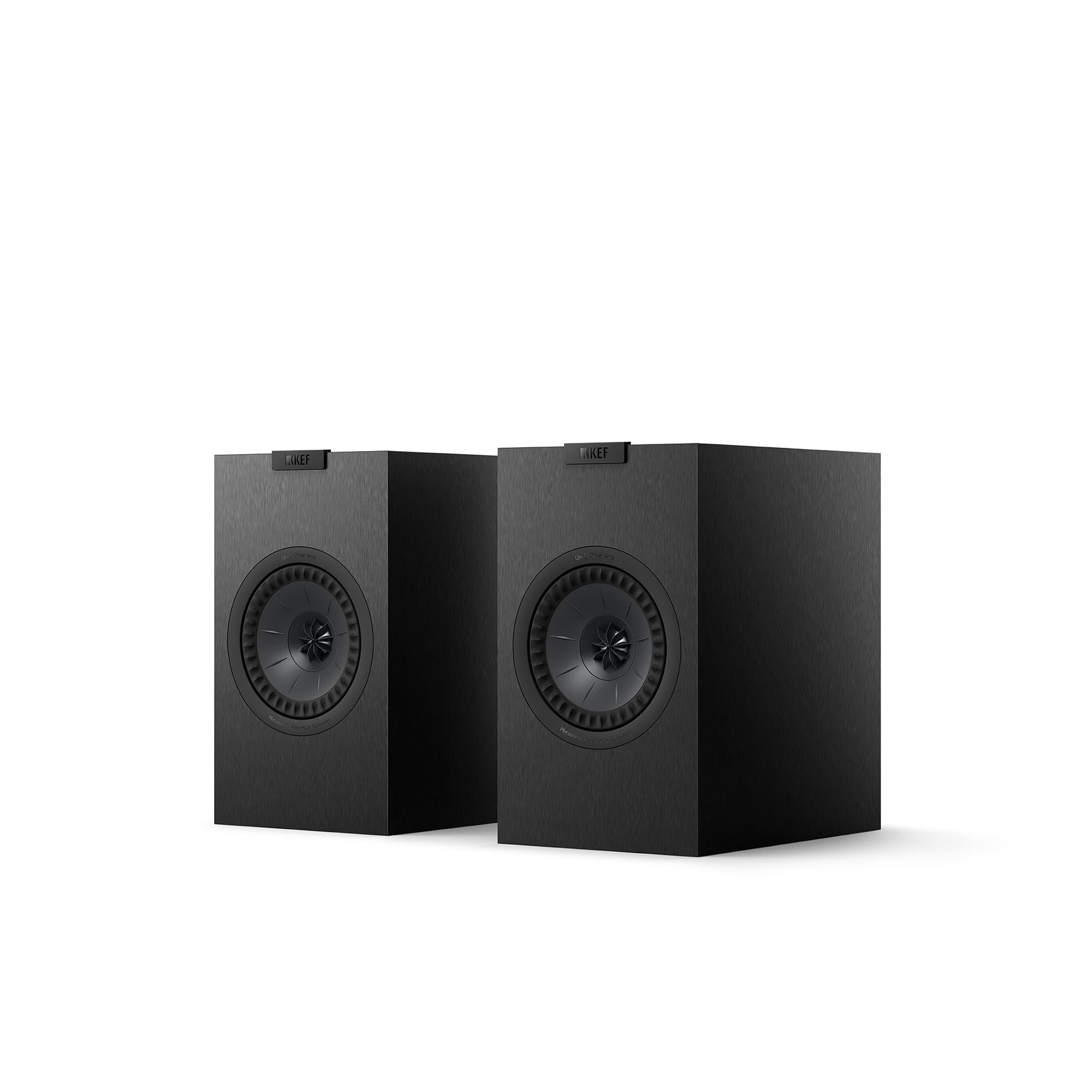 KEF Q1 Meta Passive Compact Hi-Fi Bookshelf Speakers (Pair), Black