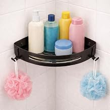 Fause Banyo K e Raf  304 Paslanmaz  elik  ampuanl k 23x23 cm KBK100 Mat Siyah