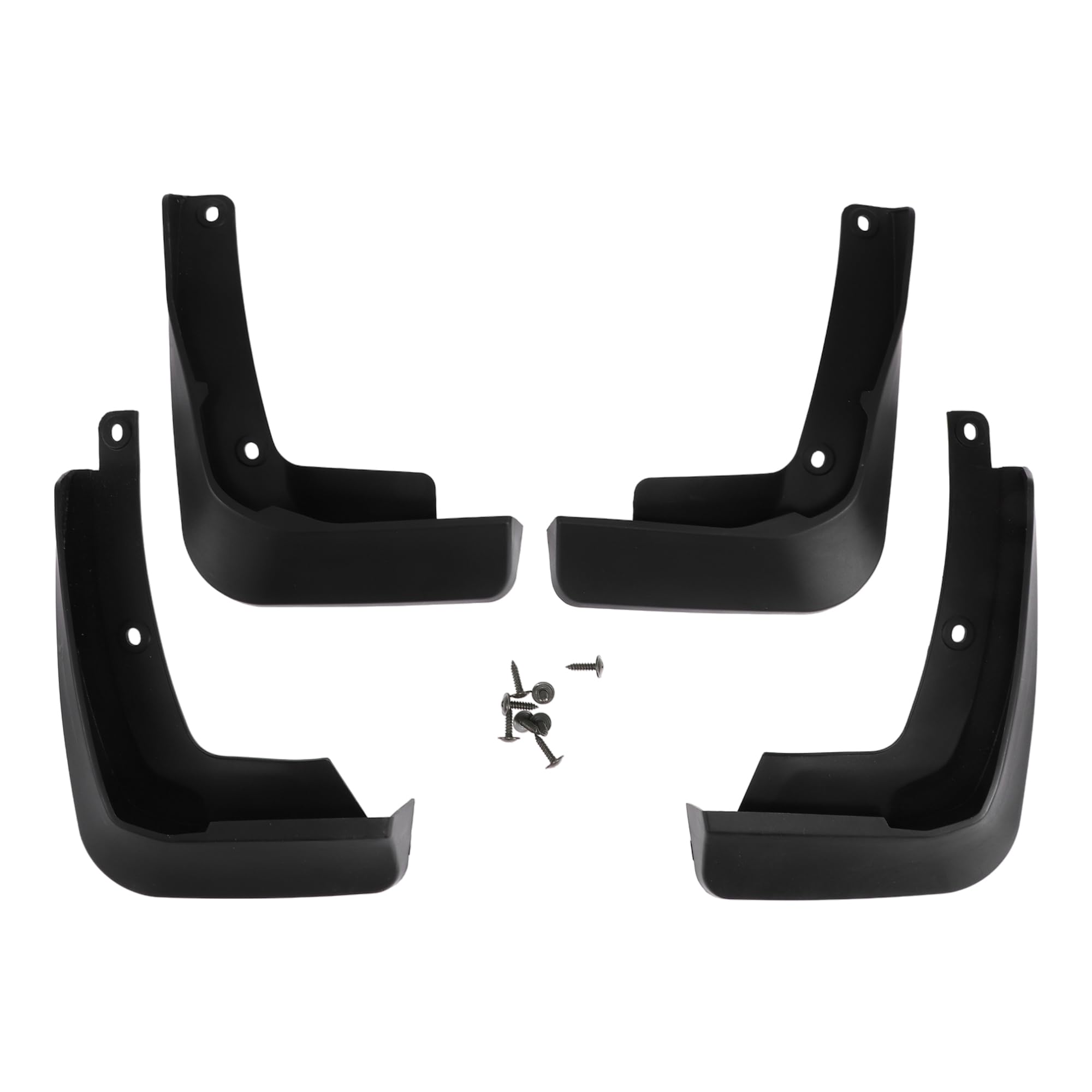 Hihaha Mud Flap Splash Guard with Mount Accessories for VW Golf 8 MK8 R-Line GTI GTD GTE Trappe 2020-2022 / Front & Rear Side Mud Guards/Durable / 1 Set