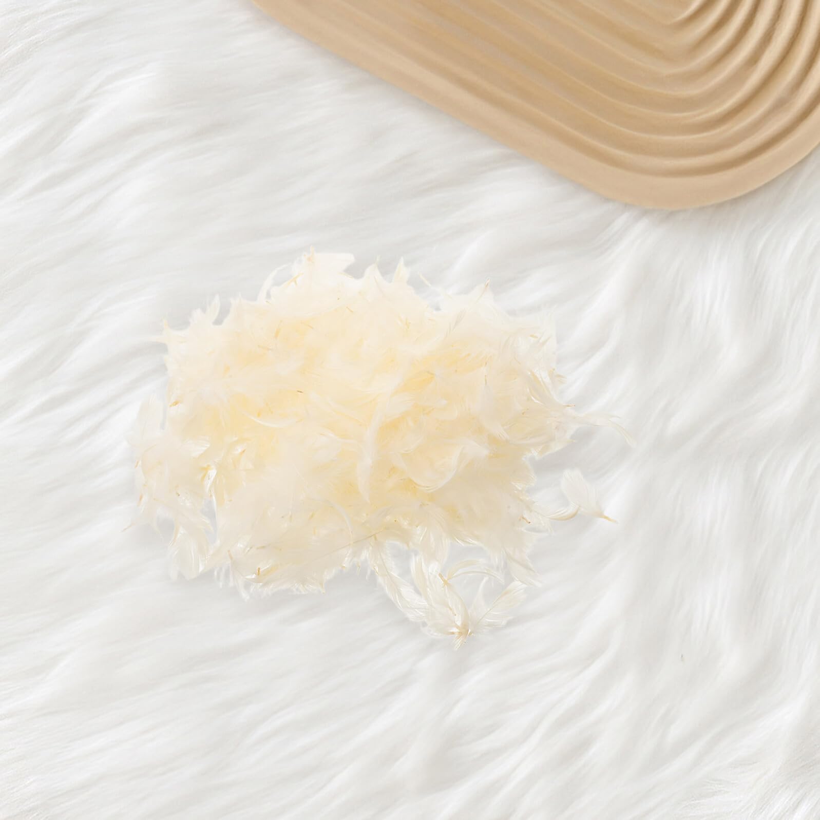 WOONEKY Naturalne Wypełnienie z Kaczych Piór Oddychający Lekki Materiał Do Poduszek Kołder i Rękodzieła DIY Idealny Do Sof Krzeseł i Ciepłych Kołder Każdą Porę