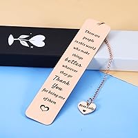 Vista 5 de Regalos de jefa para mujer, regalos de agradecimiento para jefa, señora, jefa, marcapáginas de agradecimiento, regalos para el día del jefe, líder