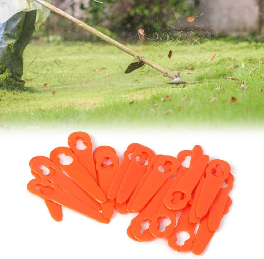 Amazon | 100個プラスチックブレードstihl fsa 45コードレスstrimmer草